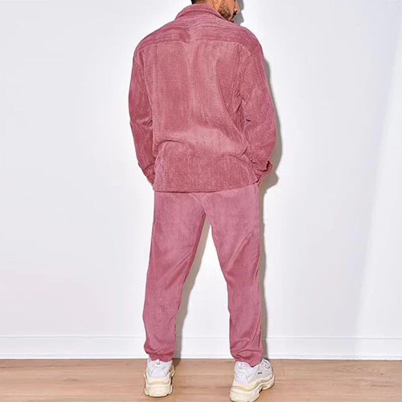 ESTRAVENO Corduroy Tracksuit