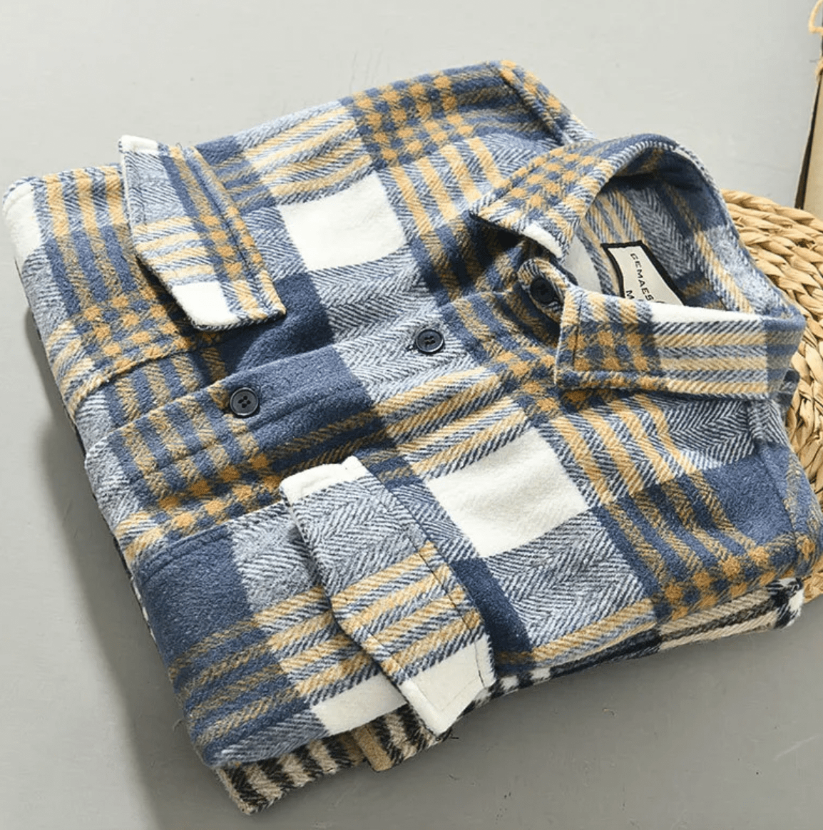 ESTRAVENO Plaid Jacket