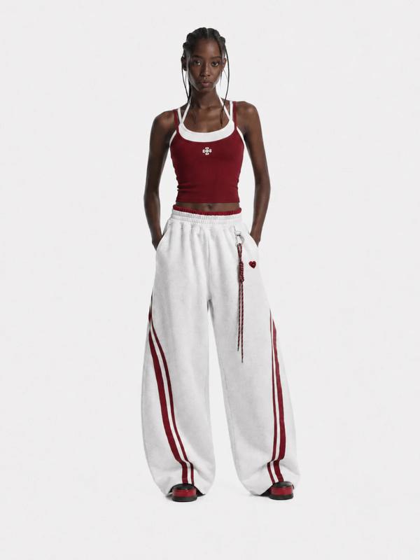 ESTRAVENO Baggy Fit Cotton Sweatpants – Unisex