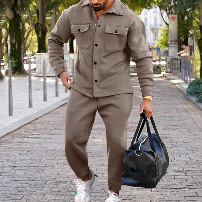 ESTRAVENO Suede Suit