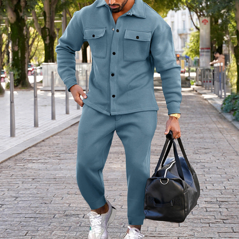 ESTRAVENO Suede Suit