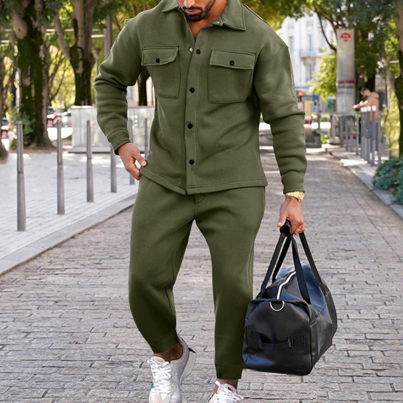 ESTRAVENO Suede Suit