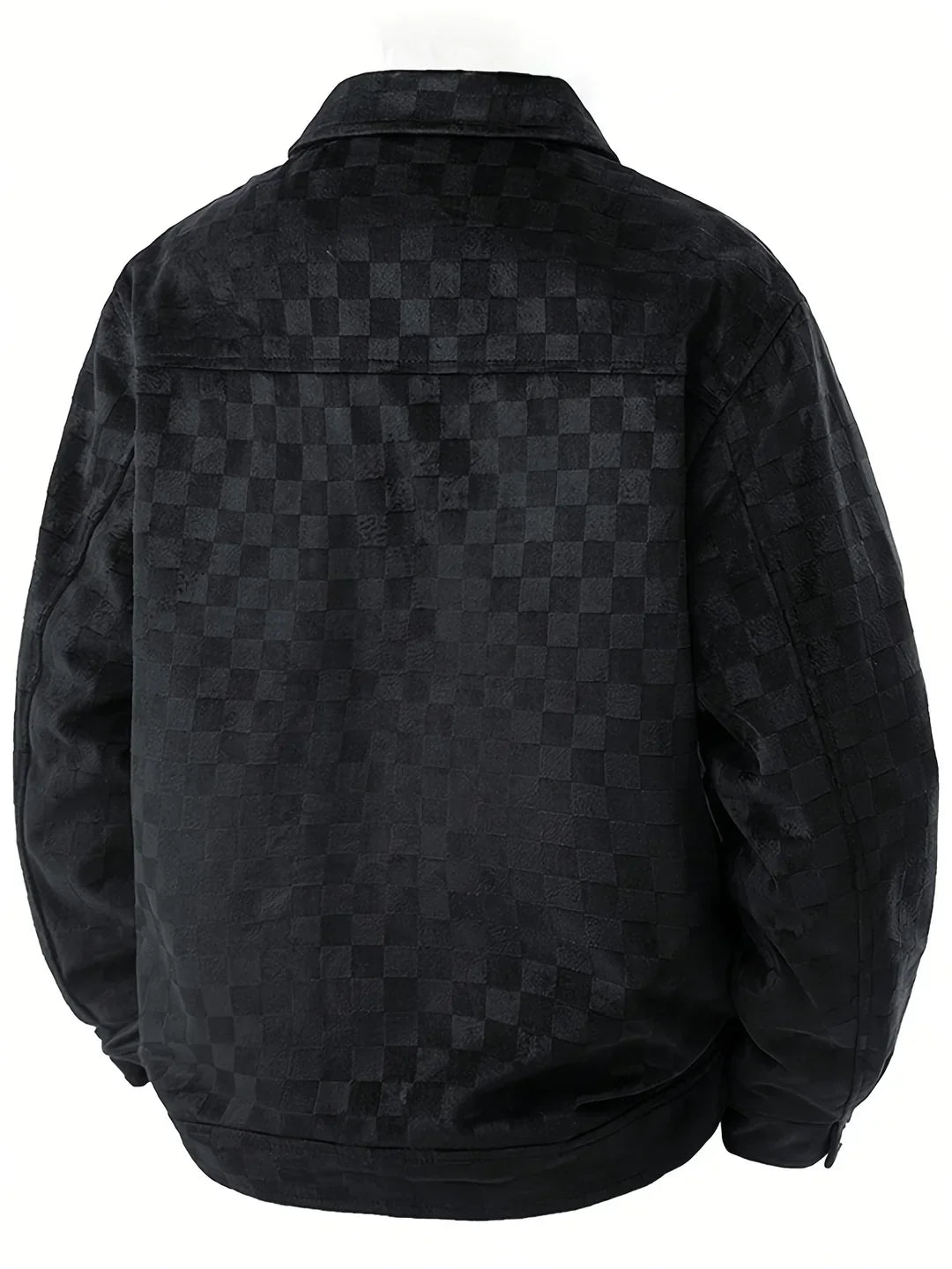 Alvaré Checkered Suede Jacket