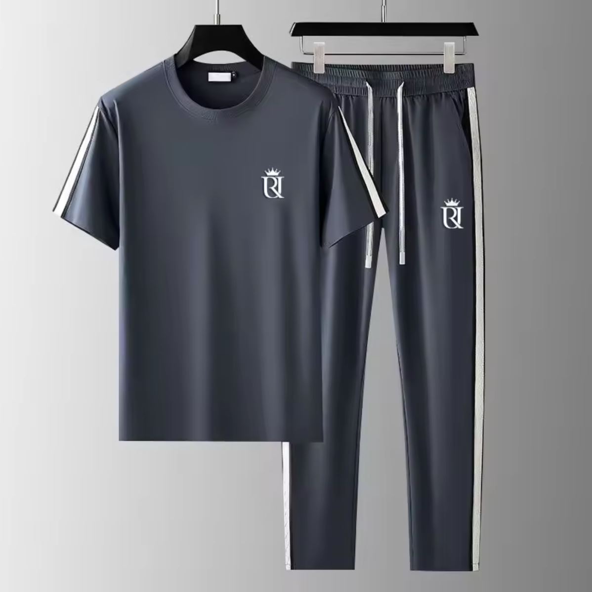 ESTRAVENO Minimal Casual Tracksuit Set