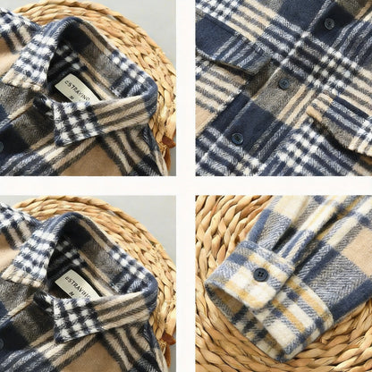 ESTRAVENO Plaid Jacket