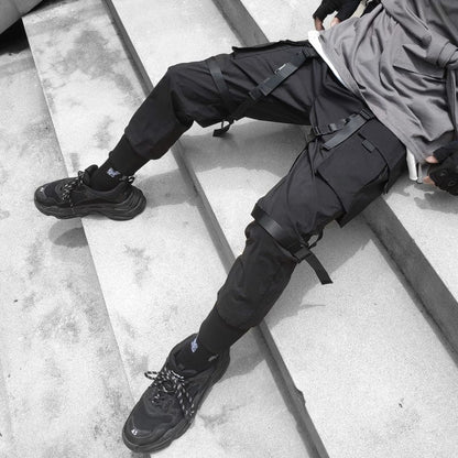 Obsidian Strap Cargo Pants