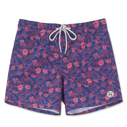 ESTRAVENO Lightweight Floral Pattern Swim Shorts