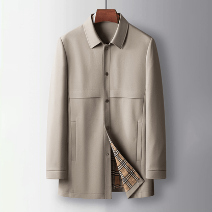 Dualcore™ Plaid Overcoat