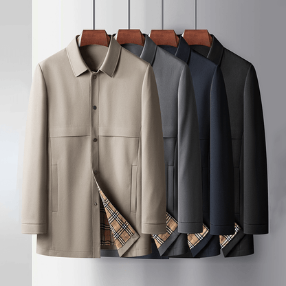 Dualcore™ Plaid Overcoat