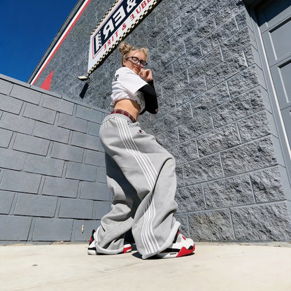 ESTRAVENO Baggy Fit Cotton Sweatpants – Unisex