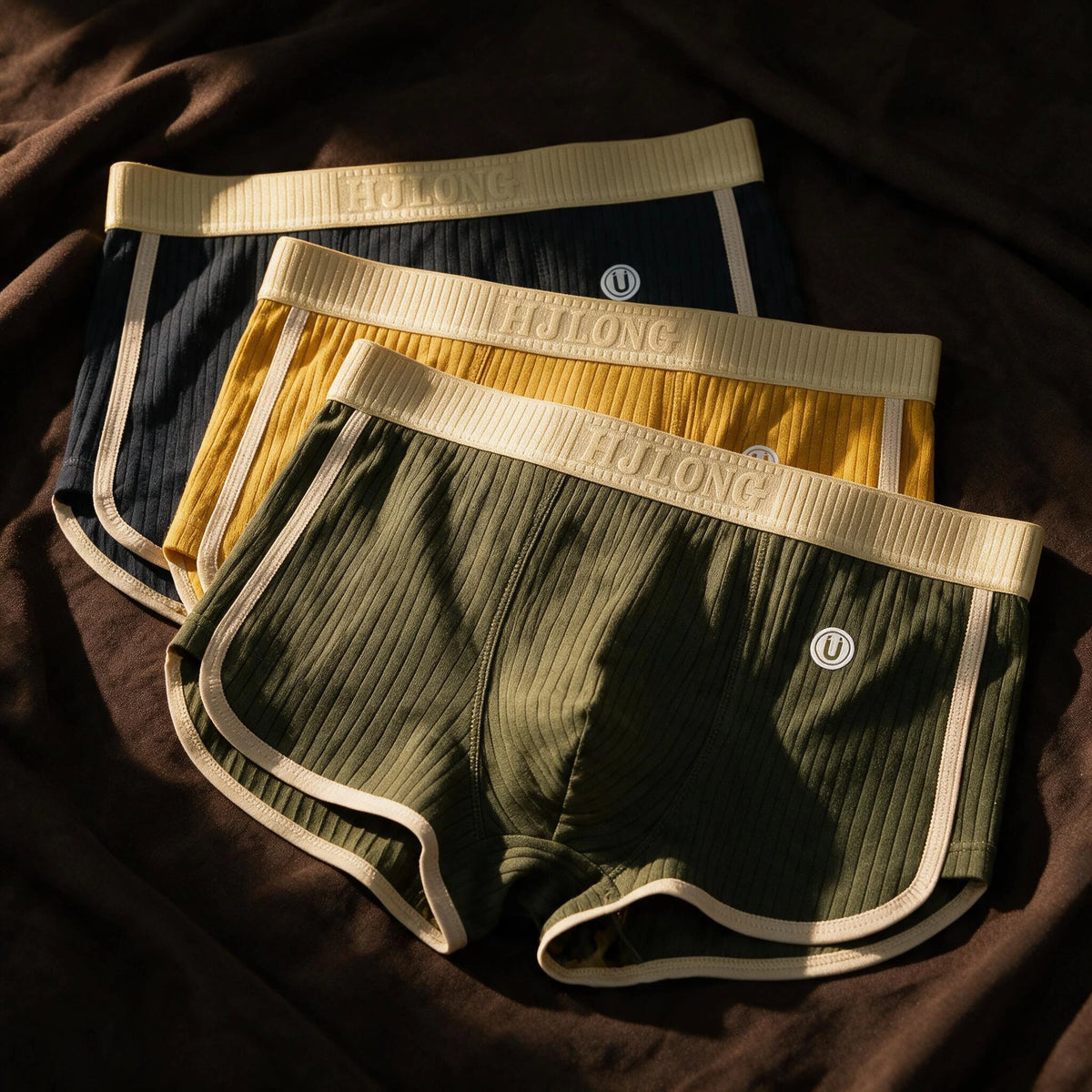 ESTRAVENO SIGNATURE RIBBED COMFORT BOXER BRIEFS