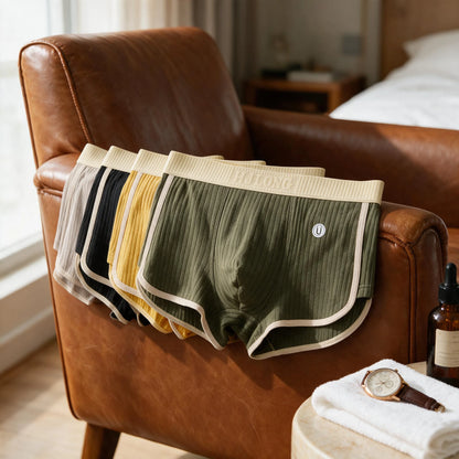ESTRAVENO SIGNATURE RIBBED COMFORT BOXER BRIEFS