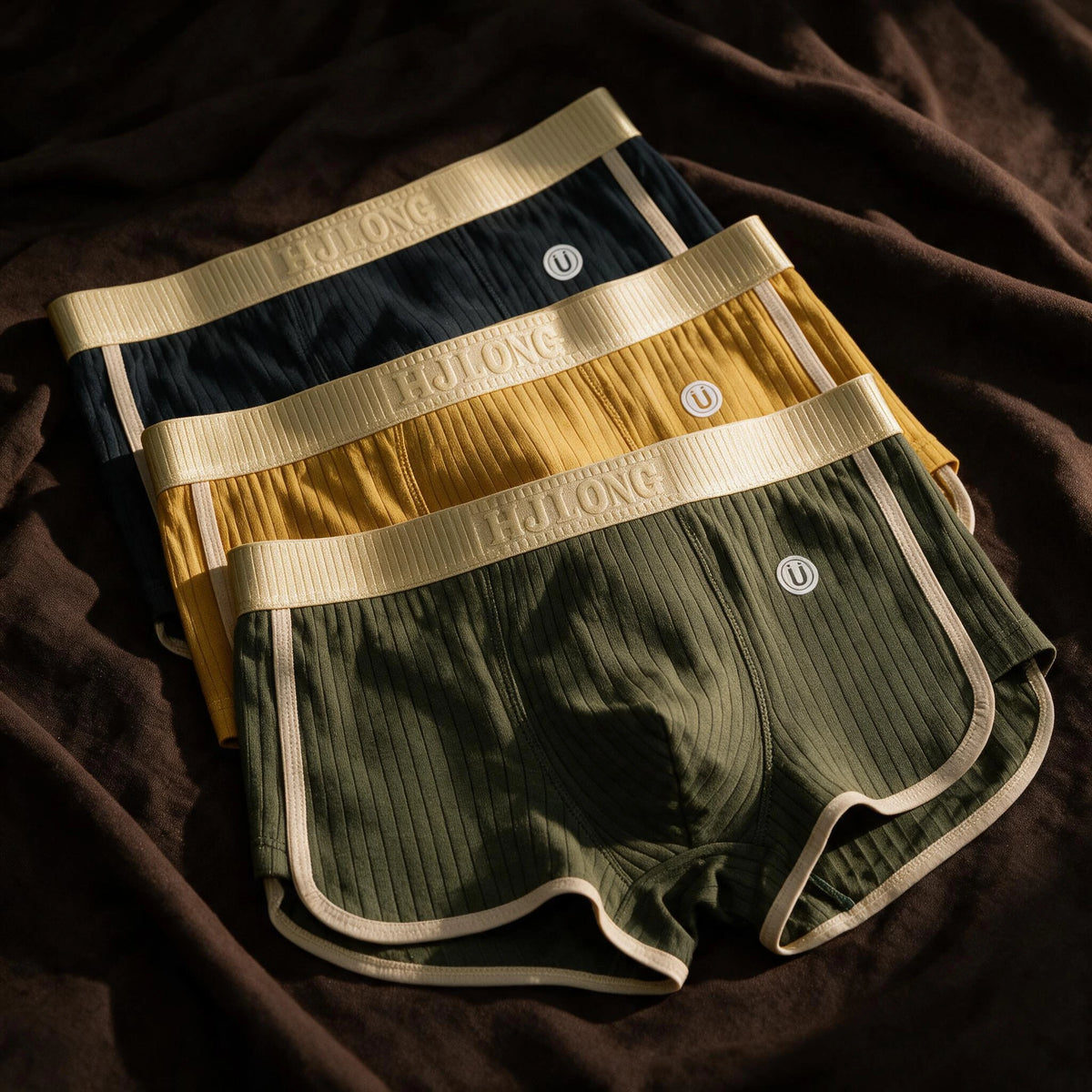 ESTRAVENO SIGNATURE RIBBED COMFORT BOXER BRIEFS