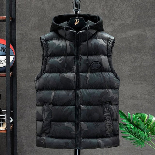 Camouflage Down Vest